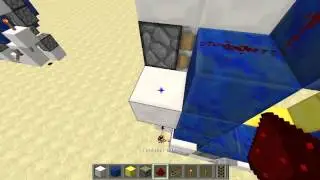 Minecraft[механизмы]-Поршневая дверь 3x3!