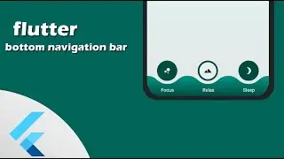 Creating Bottom Navigation Bar Using Flutter - Flutter tutorial