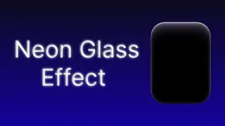 How to create Neon Glass Effect in Figma