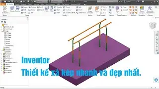 Inventor Tutorial | Thiết kế xa kép nhanh!