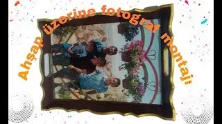 Dekupaj tekniği nasıl yapılır? | Transfer tekniği - Ahşap üzerine fotoğraf transferi