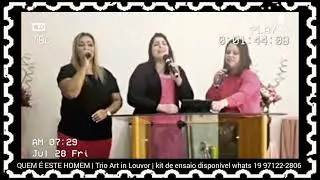 Quem é este homem, afinal? | AO VIVO | Trio Art in Louvor 20 anos |