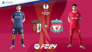 Liverpool Vs SC Braga - Group Stage | UEFA Champions League | FC Mobile |  FC24 | FIFA