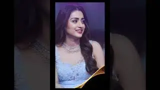 Trisha Looks Like White Angel 🤍 at Awards Function #shorts #shortsfeed #trisha #angel #awards #viral