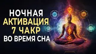 Полная Активация 7 Чакр во Время Сна + 7 Уникальных Частот для Полного Энергетического Очищения 🧘‍♂️