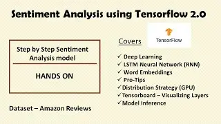 Sentiment Analysis Model from Scratch using Tensorflow