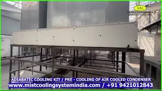 Smart Adiabatic Cooling Kit / Pre - Cooling Of Air Cooled Condenser