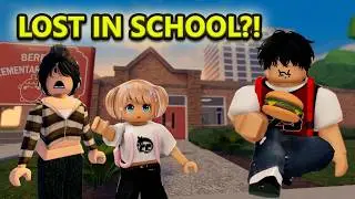 I GOT LOST ON MY FIRST DAY OF SCHOOL! (Roblox Story)