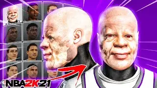 NBA 2K21 OLD MAN FACESCAN TUTORIAL!! HOW TO MAKE A 