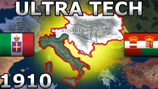 What if Austria and Italy had the best Technology in WW1? | HOI4 Timelapse