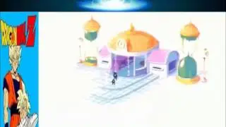 Goku le dice a gohan de que tamaño es la habitacion del tiempo