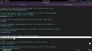 Serveur NTP sous Linux avec Chronyd !