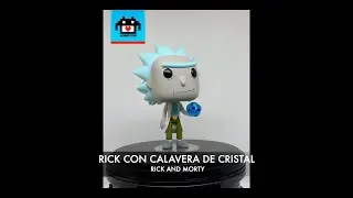 Rick Con Calavera de Cristal | Rick And Morty | Funko Pop!