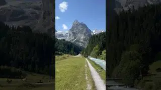 Switzerland! 🇨🇭 The Alps! Shattenhalb! / Скоро горы! 10.07.2023 