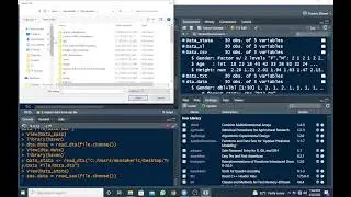 How to Read/Import Data Files In R || Reading/Importing SAS (.sas) file in R || Part F