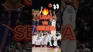 Team USA vs Serbia Quick Highlights 👀🚨#shorts