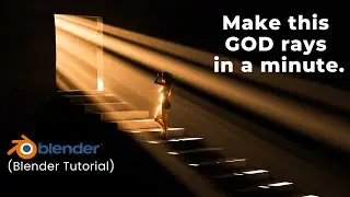 Make God Rays in Blender in a minute.