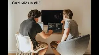 How to create card grids in VUE