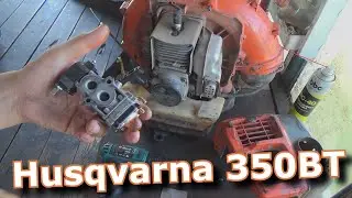 кустарна 350BT . Husqvarna 350BT
