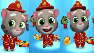 Talking Tom Gold Run 2020 | Unlocking New Character Fireman Tom