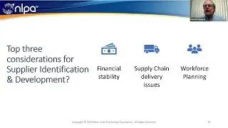 Importance of Supply Chain Delivery & Workforce Planning in Supplier Identification and Development