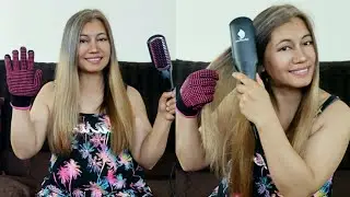 MiroPure Ionic hair straightener Brush Review