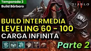 Barbarian Build 1 to 100 Season 3 Diablo 4 | Part 2/2
