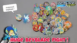 Huge Beyblade fight - IMPERIAL DRAGON the game changer