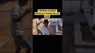 TIRINGA DANDO RISADA É RARO DE SE VER