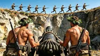 Japanese Army Invades Village to Plunder, Only to Be Annihilated by Deadly Obstacles on the Road!