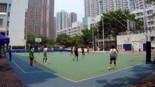 2016中大陳震夏中學全港混合閃避球錦標賽 甘草米vs只攻與防 上半場