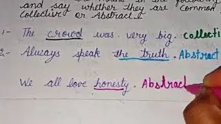 kinds of noun - exercise/Practice and exercise of noun/noun quiz