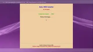 Bukti PS3 Auto HEN berhasil di HFW 4.86