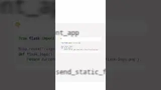 Serving Static Files With Flask #developer #programming #code #flask #python #cleancode #coding