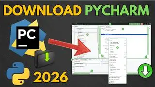 How To Download & Install PyCharm IDE 2026 ( Windows 10/11) | Step-by-Step Tutorial
