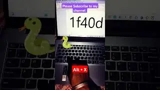 Snake 🐍 create shortcut 2024, Microsoft tutorial 💯✅ #mswordforbeginners #microsoftoffice #computer