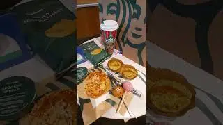 🥤🧁🍩😋What I ate @Starbucks ($25 Gift Card)  😋🍩🧁🥤|🎄 2023 #Vlogmas Day 2 🎄|The Adventures of Ta Wanda!