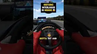 Historic Interlagos is INSANE! #simracing #gaming #shorts