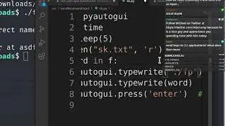 Send keystrokes with python to ANYTHING