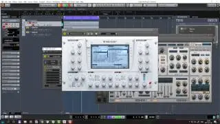 Cubase with MUX Modular Synth and Effect Plug-In to have AL like rack in it