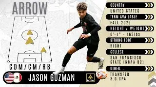 '25 ARROW - Jason Guzman (CDM / CM / RB), US