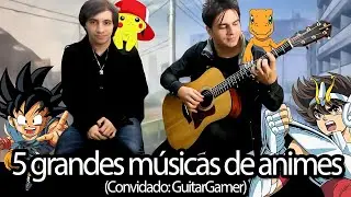 Medley: Cavaleiros do Zodíaco/Pokémon/Dragon Ball GT/Digimon, por The Kira Justice e GuitarGamer