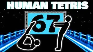 Human Tetris DUO x CO-OP | 2 Players Immersive Interactive Game