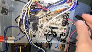 Shorted out y terminal on control board and blew the transformer
