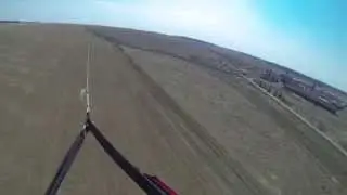 Обрыв троса  парапланерный тандем