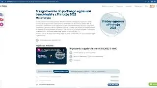 Egzaminy 2022 z Pi-stacją