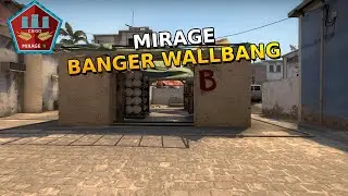 CS:GO - Almost Undefusable Bomb Planting Spots on Mirage! BANGER! (2021)