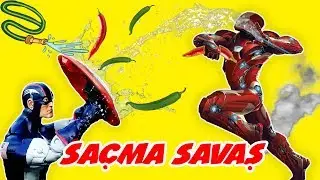Kaptan Amerika ve Demir Adam Kozlarını Paylaşıyorlar | Süper Oyuncaklar