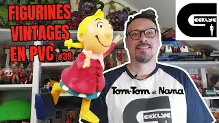 Geeklye Figurines Vintages PVC  de tom tom et nana de Bernadette Després jouet