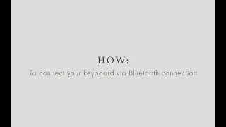 Connecting Your Azio Keyboard